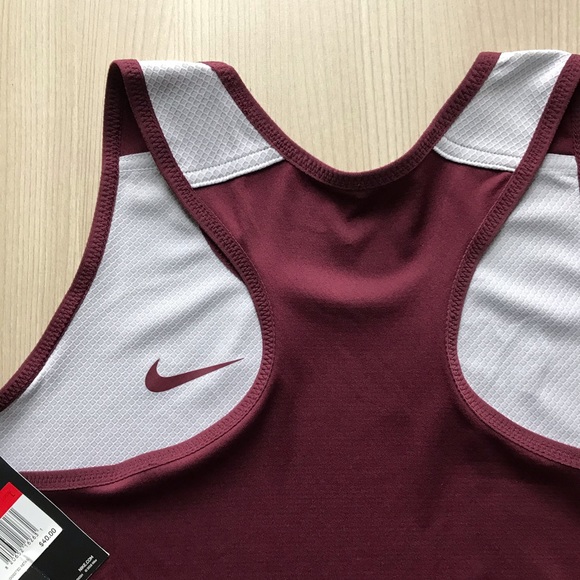 Nike Red Athletic Work Out Tank Top - Picture 9 of 10